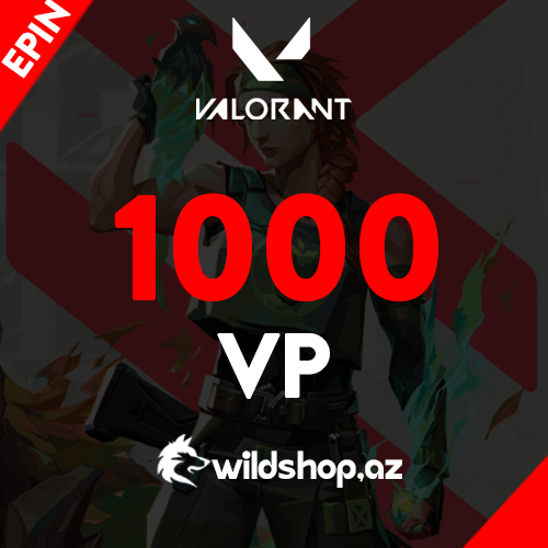 Valorant 10 € (1000 VP)
