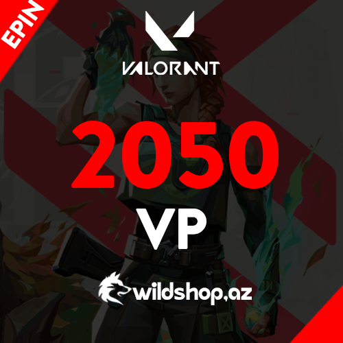 Valorant 20 € (2050 VP)