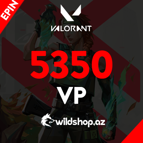 Valorant 50 € (5350 VP)