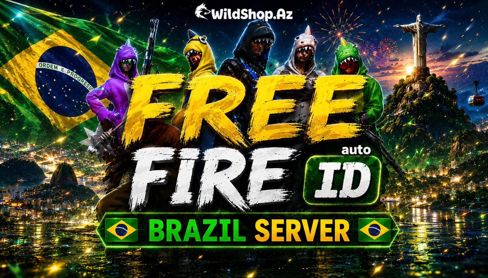 Free Fire Almaz Braziliya